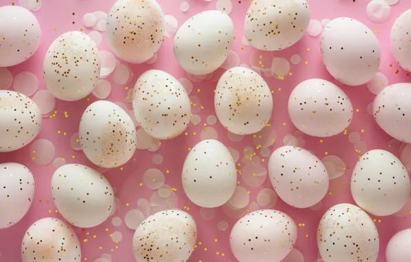 Holiday, eggs, spring, Easter, painted, eggs, Easter, easter composition