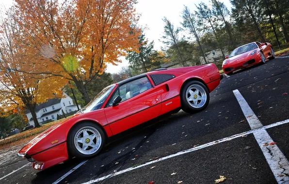 Picture autumn, F430, Ferrari, GTS, 328