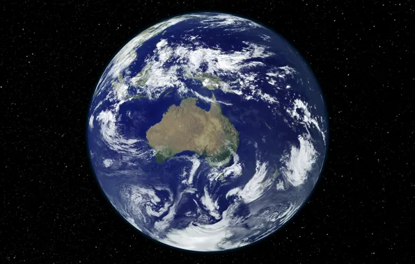 Earth, Australia, oceans