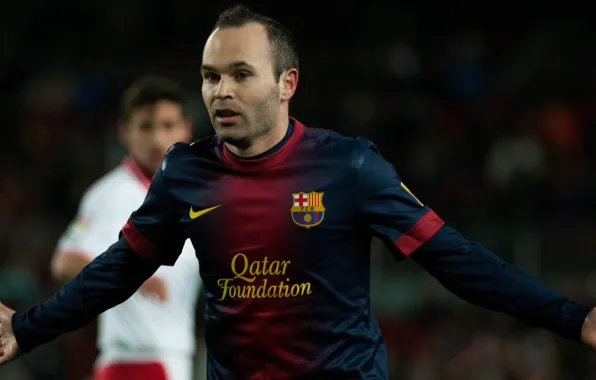 Picture Football, Legend, Barcelona, Football, Barcelona, Spain, Player, Andres Iniesta
