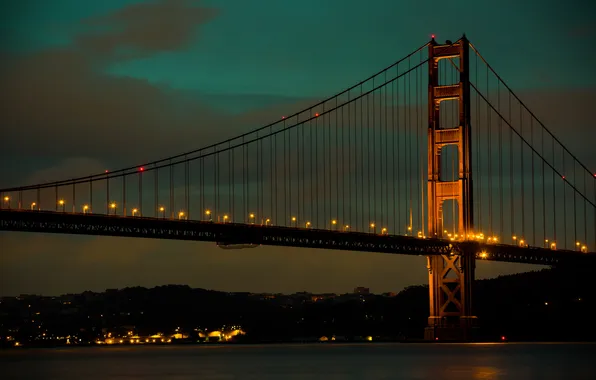 Picture bridge, CA, San Francisco, Golden Gate, Golden Gate Bridge, California
