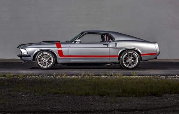 Picture Mustang, Ford, 1965, Wheels, Concave, Forgeline