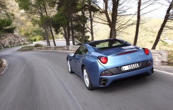 Speed, Ferrari, the highlands