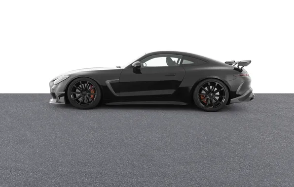 Mercedes, Brabus, AMG, sports coupe, Mercedes-AMG, 2025, Mercedes-AMG GT 63 S E Performance, black body