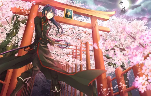 Anime, art, guy, D. Gray-man