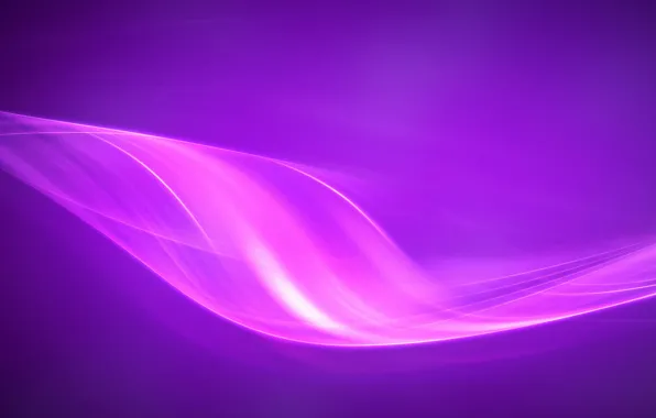 Purple, light, line, Wallpaper, wave, stream, bending