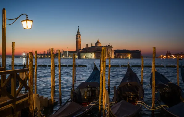 Venice, gondola, Venice, San Marco, Veneto
