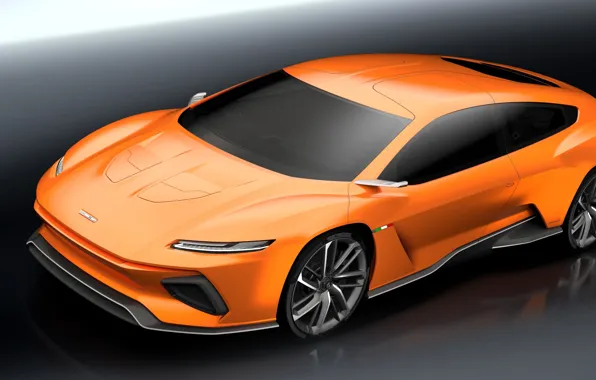 Orange, ItalDesign, technology, electric cars, GTZero, Geneva Auto Show 2016, ItalDesign GT Zero, Shuting break