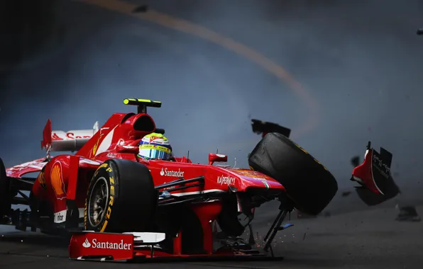 Picture massa, felipe, crash