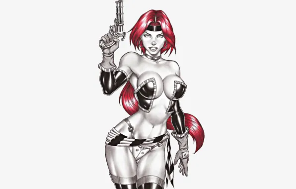Girl, Gun, Weapons