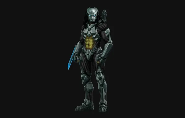 Fiction, alien, Predator, Predator