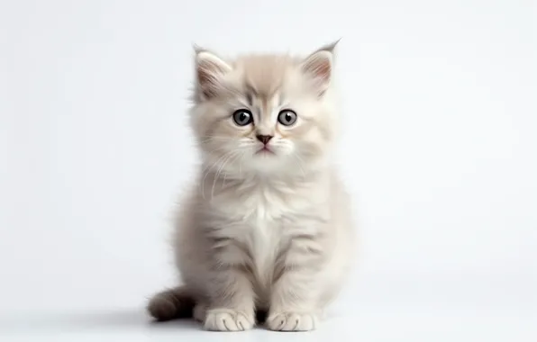 Cat, look, pose, kitty, face, AI art, neural network