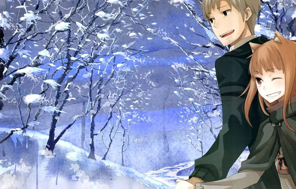 Holo, spice and wolf, Spice and wolf, The Wallpapers