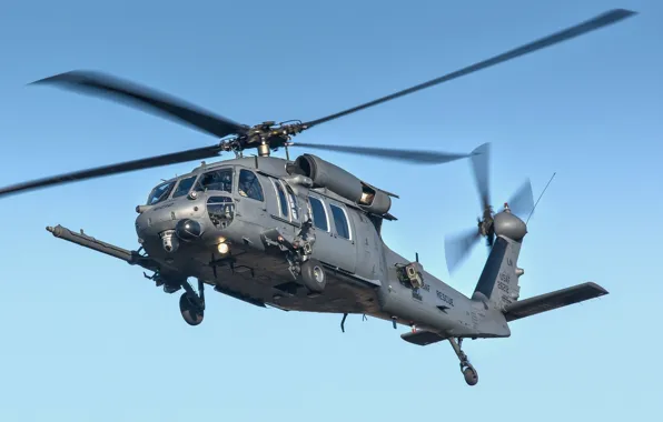 The sky, helicopter, flies, Sikorsky HH-60G Pavehawk
