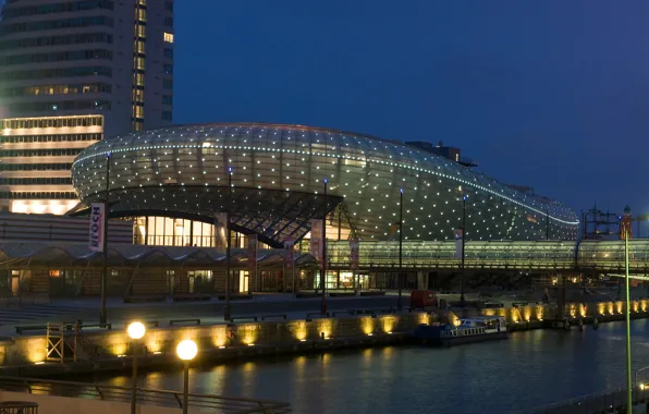 Picture Park, Climate House Bremerhaven, Germany, home, Museum, lights, channel, night