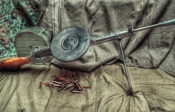 USSR, machine gun, DP-27