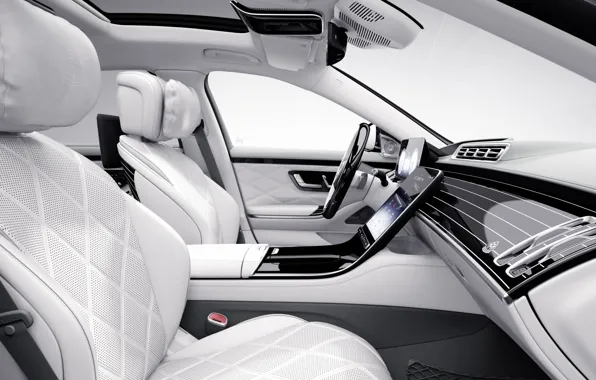 Design, interior, design, decoration, finish, the interior of the car, car interior, Mercedes-Maybach