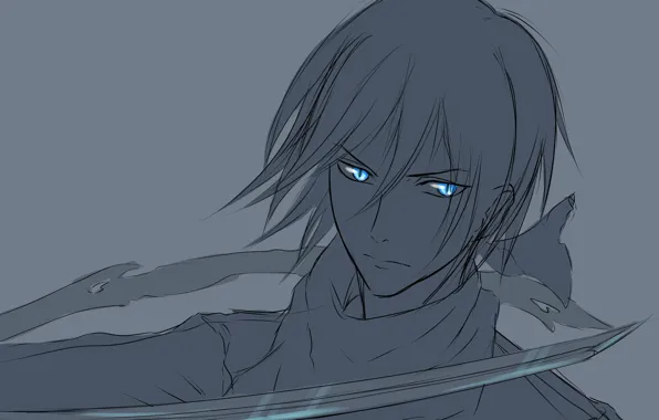 Look, art, God, A Homeless God, Noragami, Yato