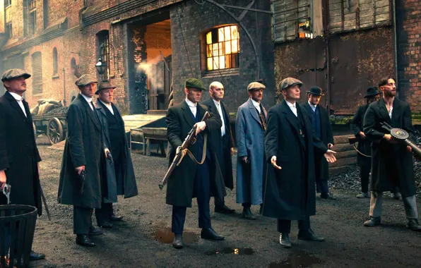 Picture weapons, the series, gang, BBC, Peaky blinders, Peaky Blinders, TV Show, Thomas Shelby
