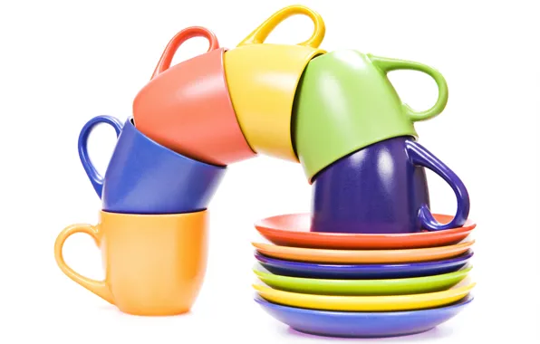 Color, Cup, dishes