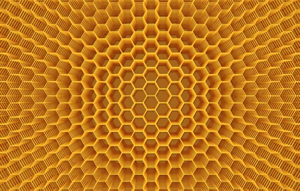 Picture background, abstraction, Wallpaper, color, Cell, honey, the volume, figure