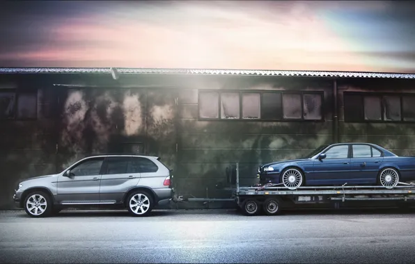 BMW, classic, bmw x5, bmw e38, 750il