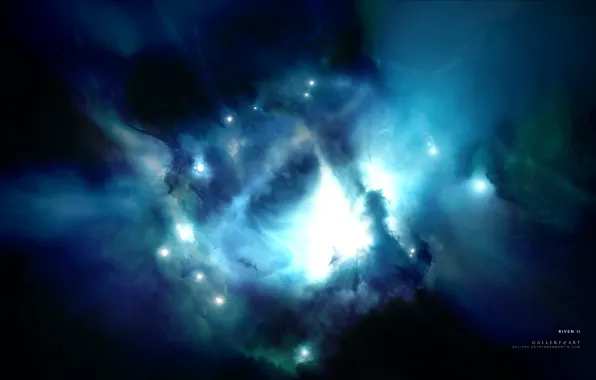 Space, nebula, picture