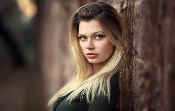 Look, model, portrait, makeup, hairstyle, blonde, beauty, posing