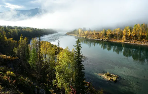 Picture Nature, Autumn, River