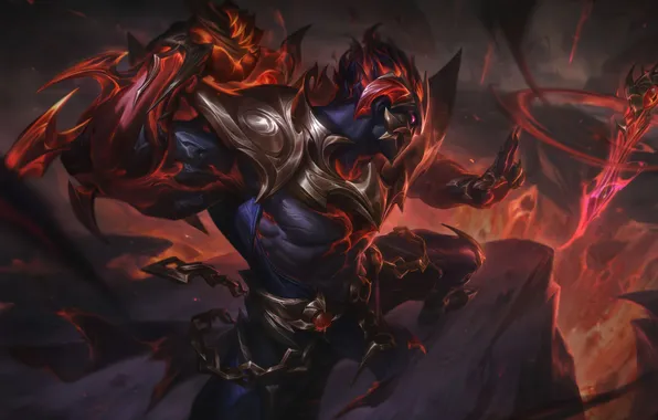 Game, character, character, Shen, League of Legends, LOL, League Of Legends, LOL