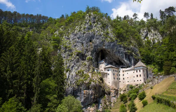 Castle, grad, Slovenia, Predjama