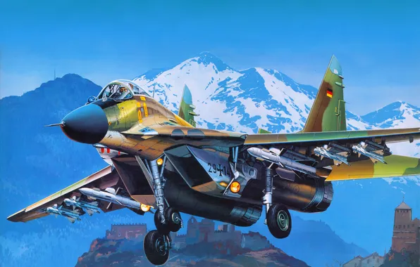 Aviation, fighter, the plane, Russian, multipurpose, The MiG-29, the fourth generation, THE AIR FORCES OF …