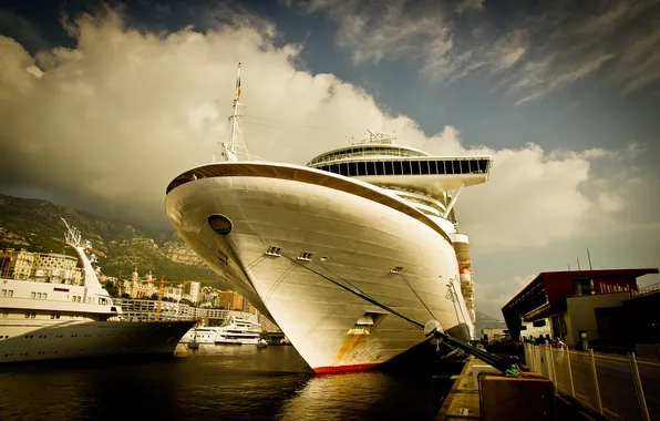 Picture ship, Monaco, Monte-Carlo