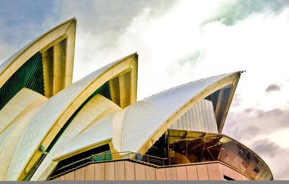 Picture roof, Sydney, Opera, architecture, Sydney, Opera House
