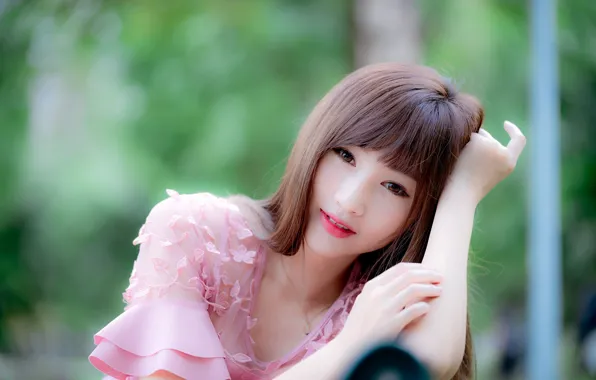 Look, girl, Asian, cutie