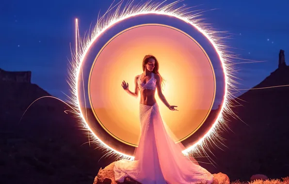Picture fire, fantasy, inside