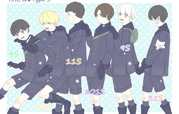 Boys, Nier Automata, YoRHa S-Type