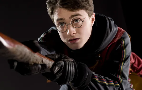 Look, glasses, gloves, Harry Potter, scar, Harry Potter, Quidditch, Daniel Radcliffe