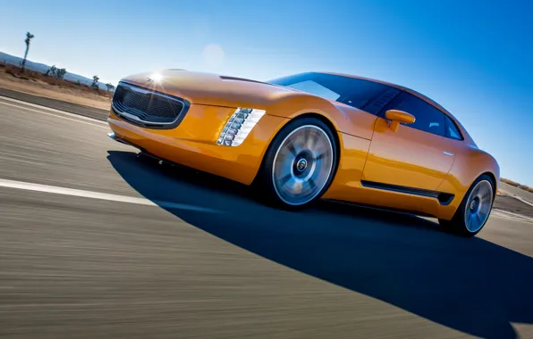 Road, 2014, Pictures, Kia GT4 Stinger Concept, Sport Car