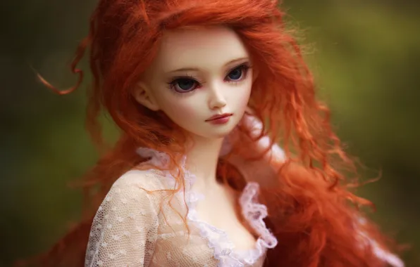 Toy, doll, redhead