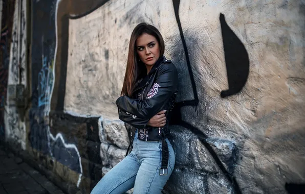 Model, jeans, Vadim Podoprigora