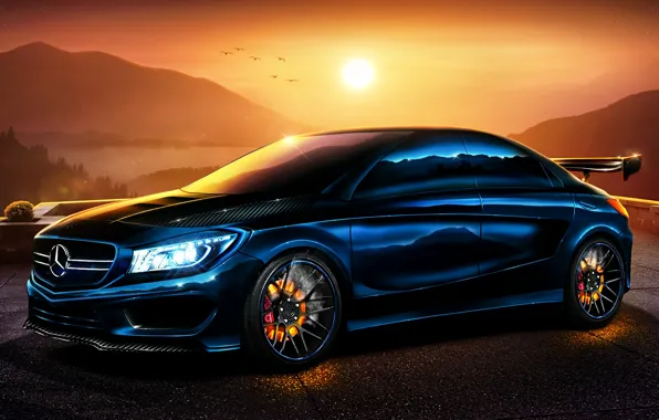Mercedes-Benz, Mercedes, Carbon, Sun, Tuning, 2013, Brake, Benz