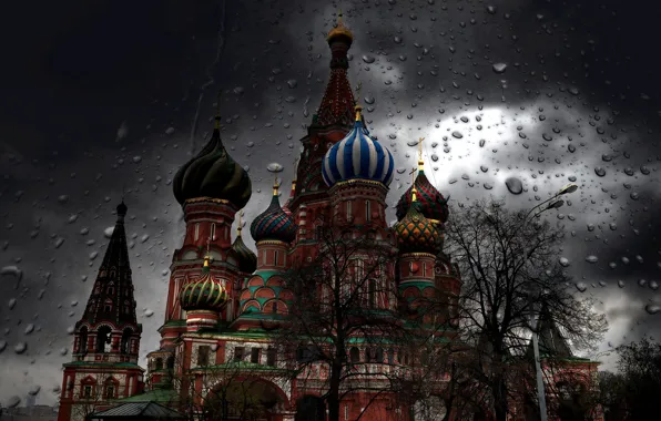 Drops, spring, Moscow, the Kremlin, ᔕᑭᖇIᑎG