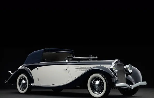 Vintage, retro, luxury, Cabriolet, 1936, Delage, Milord, Figoni et Falaschi