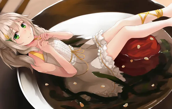 Plate, Girl, Anime