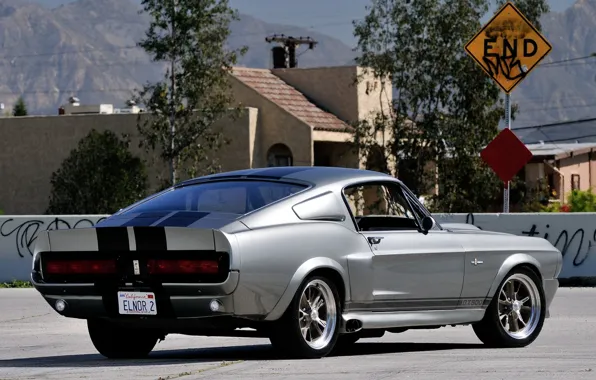 Background, sign, Mustang, Ford, GT500, Ford, Mustang, Eleanor