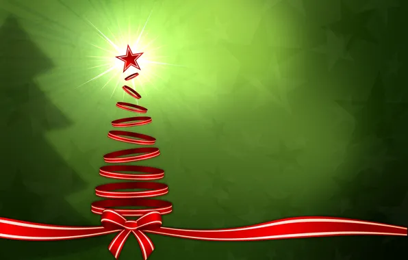 Winter, rays, light, holiday, graphics, new year, Christmas, stars