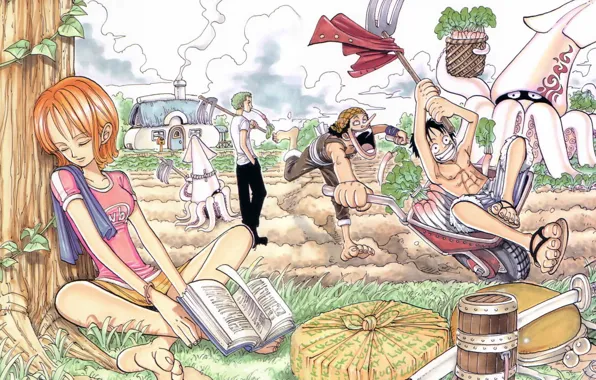 Mood, stay, anime, art, friends, One Piece, fun