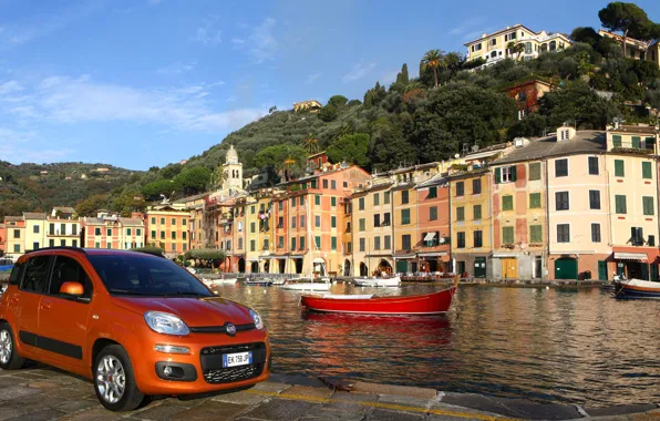 The city, fiat, Portofino