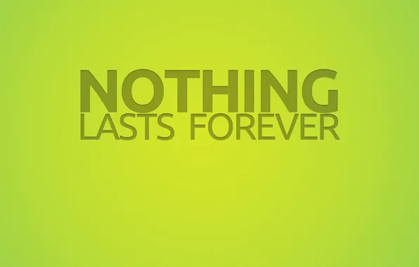 Letters, background, the inscription, minimalism, green, eternity, sweet